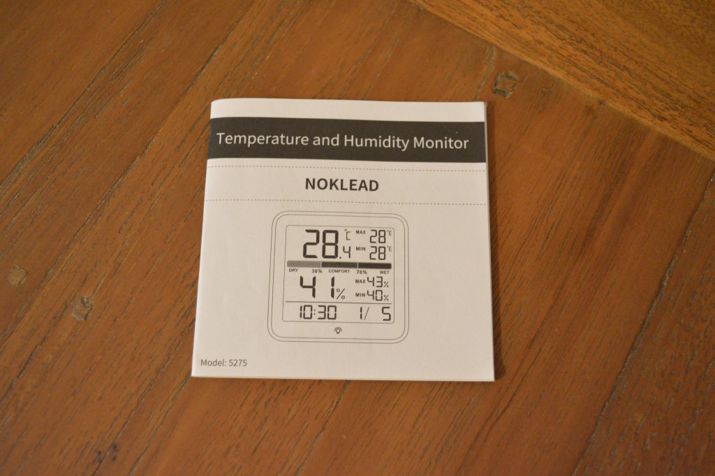 Noklead NK5275 Thermo-Hygrometer Bedienungsanleitung